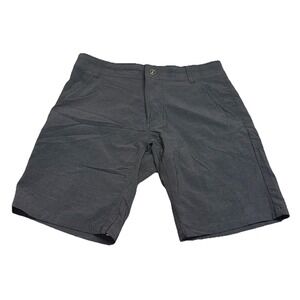 Kuhl Shift Amphibia Shorts Carbon Gray Stretch Flex Gorpcore #5129 Men's 32 $75